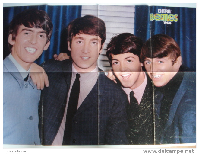 POSTER Du Magazine EXTRA : THE BEATLES + CALENDRIER 1973 - Plakate & Poster