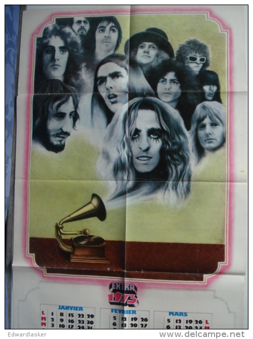 POSTER Du Magazine EXTRA : THE BEATLES + CALENDRIER 1973 - Manifesti & Poster