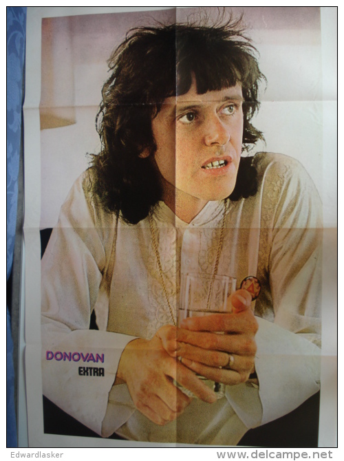 POSTER Du Magazine EXTRA : DONOVAN + STATUS QUO + JERRY GARCIA - Affiches & Posters