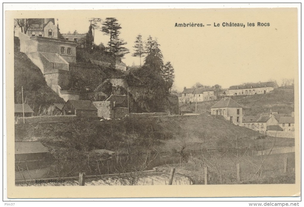 AMBRIERES -  Le Chateau, Les Rocs - Ambrieres Les Vallees