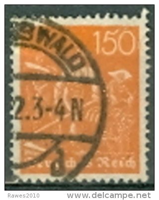 Deutsches Reich Mi. 189 Gest. Schnitter Landwirtschaft - Gebraucht