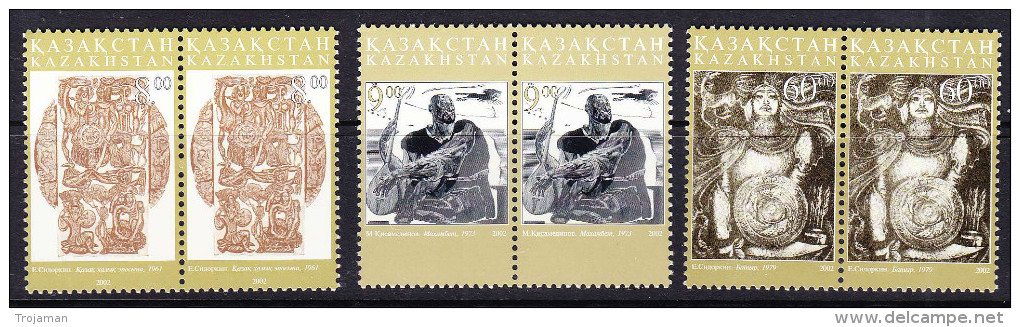 KAZ-	45	KAZAKHSTAN – 2002 MYTHOLOGY. STARTING PRICE FOR THE ONE SET - Kazakhstan