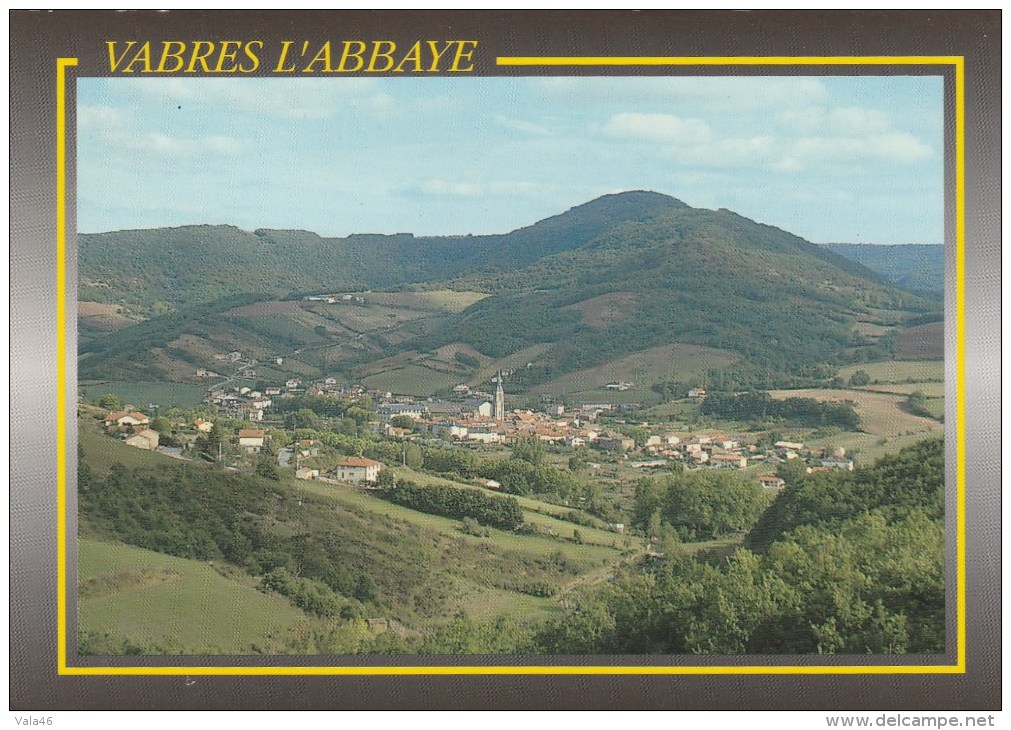 VABRES L'ABBAYE (Aveyron) - Vue Générale - Vabres