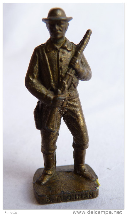 FIGURINE KINDER  METAL   COWBOY I - 1  BILL TILGHMAN Laiton - KRIEGER Berümmte Westmänner I (1) - Metallfiguren