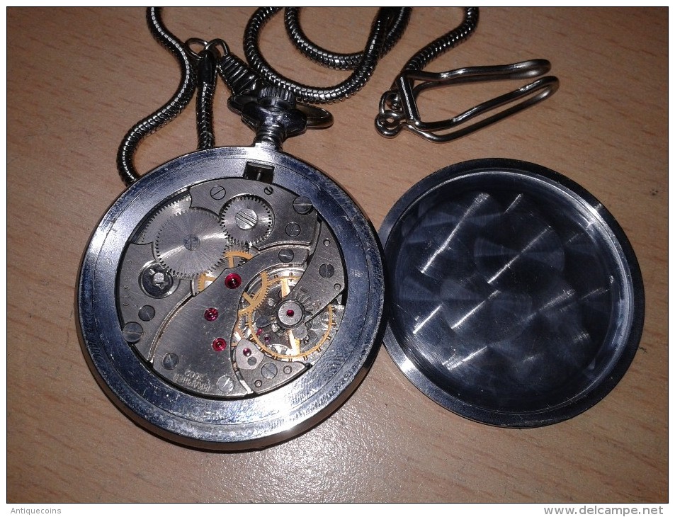 MONTRE A GOUSSET ANCIENNE "YONGER BRESSON" 18 RUBIS - Horloge: Zakhorloge