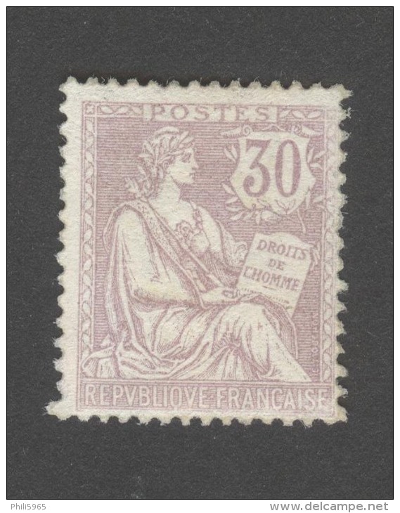 France - Timbre Neuf Sans Charnière** - Mouchon Retouché - N° 128 - Côte: 1050 Euros - TB - 1900-02 Mouchon