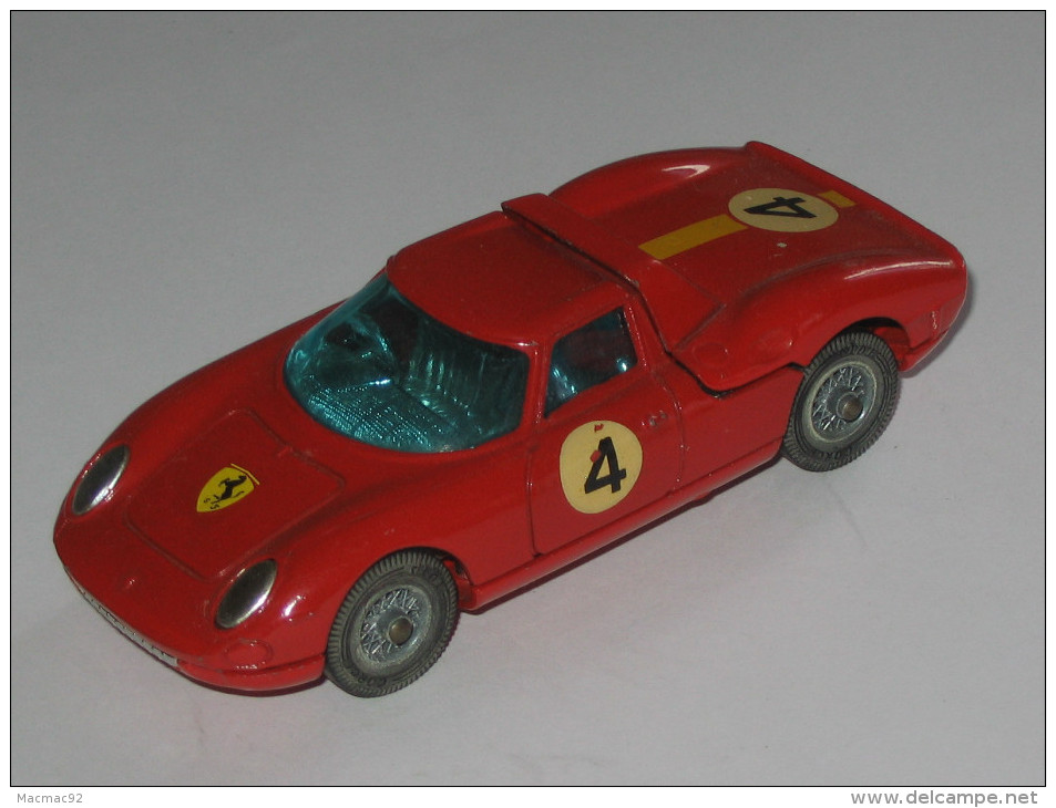 CORGI TOYS - FERRARI BERLINETTA 250 LE MANS - Made In GT Britain   **** EN ACHAT IMMEDIAT **** - Corgi Toys