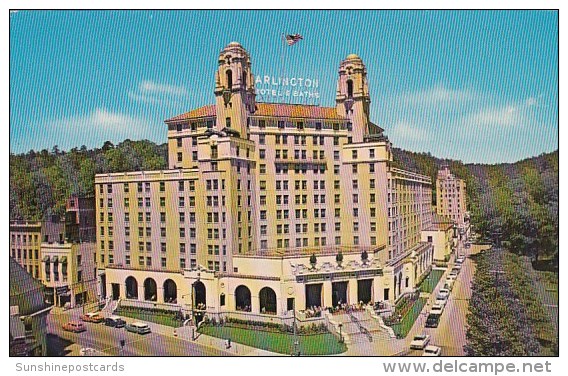 The Arlington Hotel Largest In Hot Springs National Park Arkansas - Hot Springs