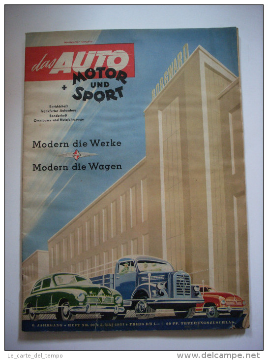 Auto Motor Sport 05. Mai 1951 - Cars & Transportation