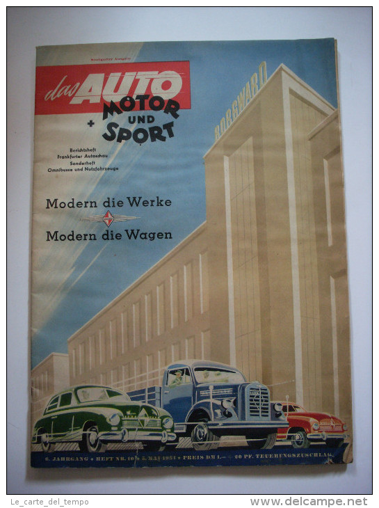 Auto Motor Sport 05. Mai 1951 - Automobili & Trasporti