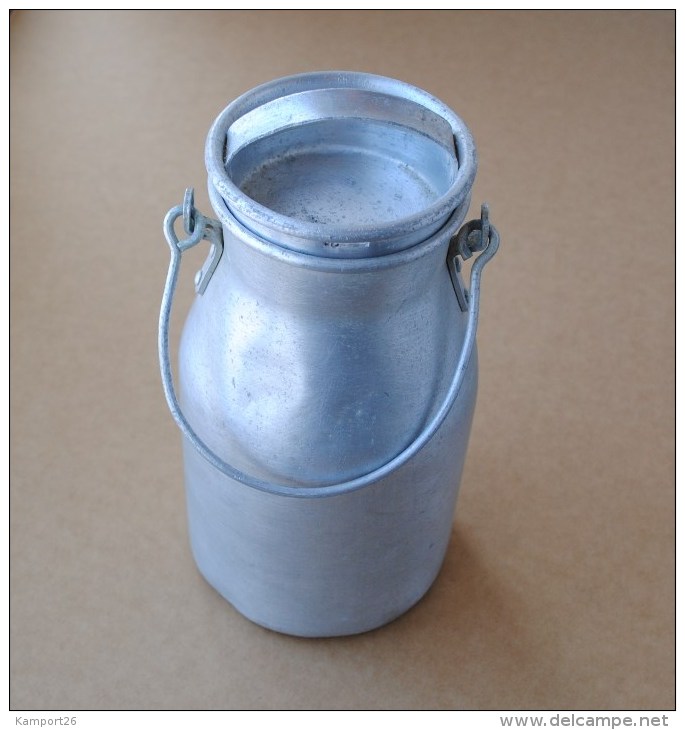 Vintage Milk CAN Cream FARM Tool Home Decor ART Design Rustic Style Aluminum Pot à Lait - Cannettes