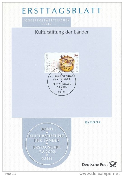 BRD / First Day Sheet (2002/09) 53111 Bonn: Johann Christoph Schuster (1759-1823) German Inventor Calculating Machines - Computers