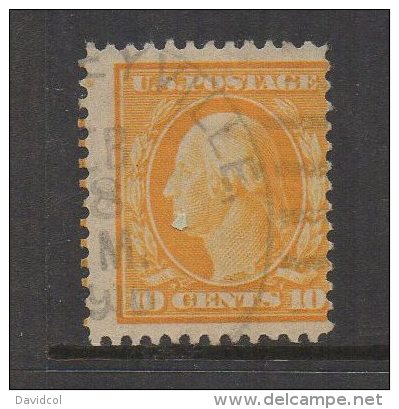 N673.-. USA / ESTADOS UNIDOS.-.1908-1909 .-. SC# : 338 .-. USED .-. WASHINGTON .-. CAT VAL US$ 2.00 - Usados