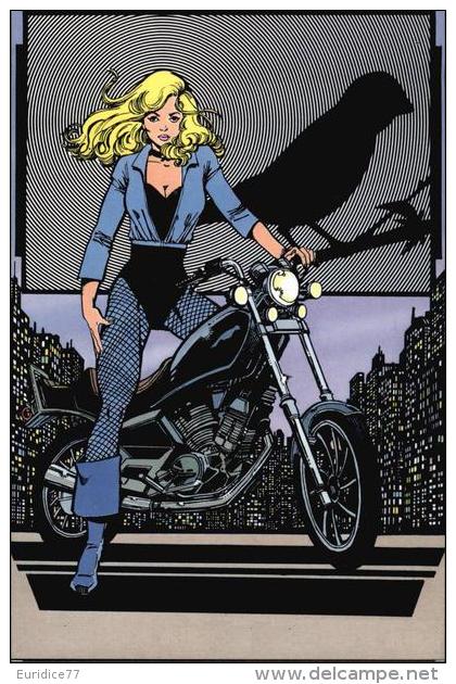 Postcard Black Canary - DC Comics - Size:15x10 Cm. Aprox. - Cómics