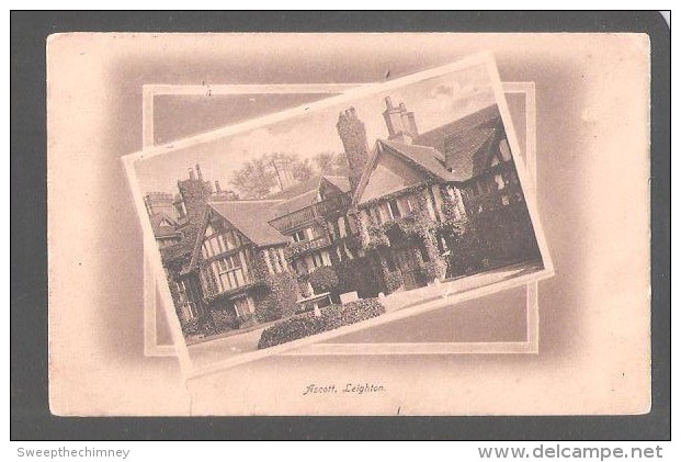 ZZ  ASCOTT LEIGHTON BUZZARD USED BY RUSH & WARWICK OF BEDFORD BEDFORDSHIRE STATELY HOME COUNTRY HOUSE - Autres & Non Classés