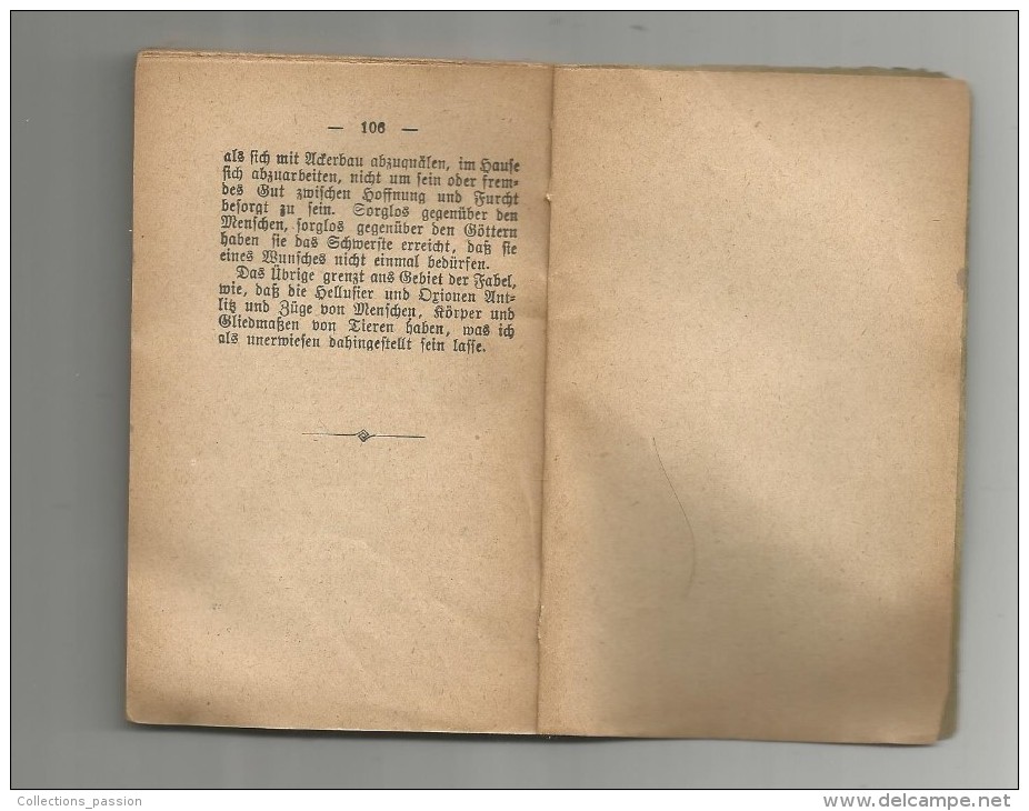 Livre , ALLEMAGNE , Praparationen Nebft Uberfebung Zu Tacifus Germania , 2 Scans , 108 Pages , Frais Fr : 3.00€ - Libros Antiguos Y De Colección