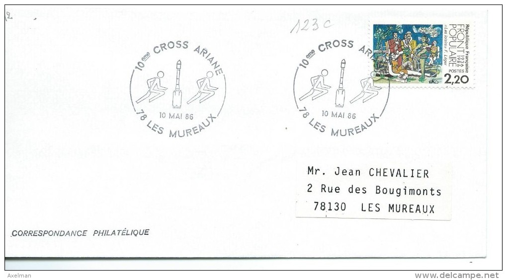 LES MUREAUX: 10°  Cross Ariane 10 Mai 86 - 1961-....