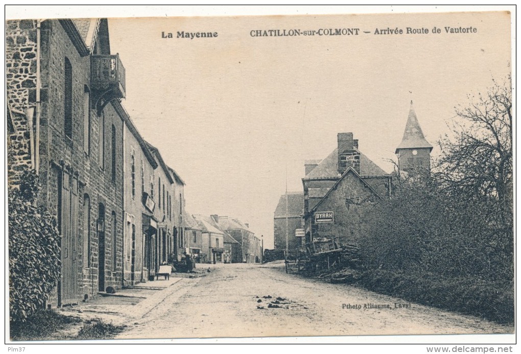 CHATILLON SUR COLMONT - Arrivée Route De Vautorte - Autres & Non Classés