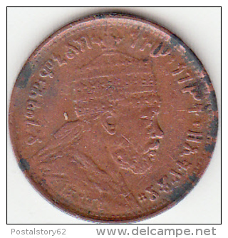 Etiopia, 1/32 Di Birr. Menelik II - Etiopia