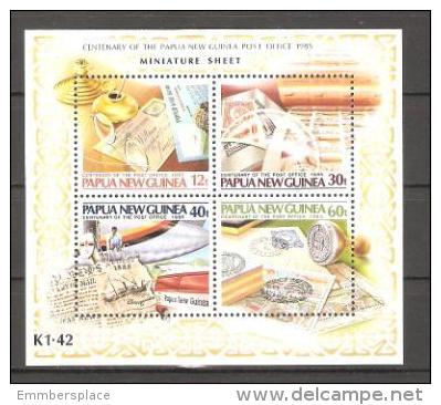 PAPUA NEW GUINEA - 1985 NEW POST OFFICE SOUVENIR SHEET MNH **   SG 511  Sc 631 - Papua-Neuguinea