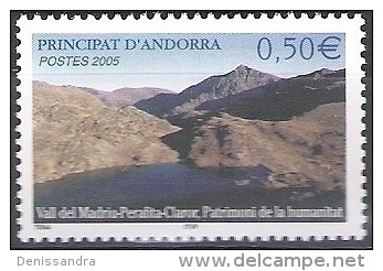 Andorre Français 2005 Michel 626 Neuf ** Cote (2008) 2.20 Euro Vallée Du Madriu-Perafita-Claror - Neufs