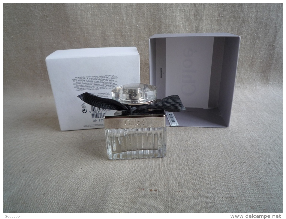 Chloé Eau De Parfum Intense, Flacon Vide Avec Sa Boîte 50ml. Voir Photos. - Flesjes (leeg)