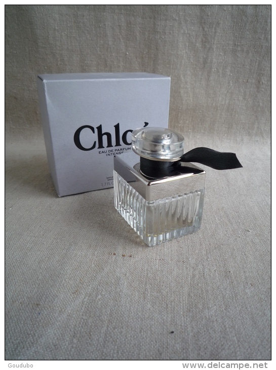 Chloé Eau de parfum intense, flacon vide avec sa boîte 50ml. Voir photos.