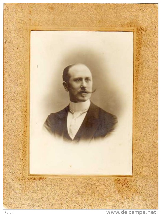 Portrait Homme (Photo Sur Carton) (PH 229) - Personnes Anonymes