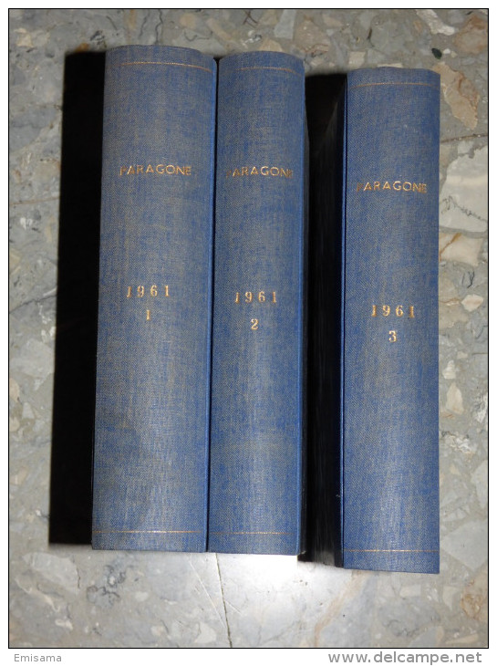 Paragone - Rivista Di Arte Figurativa E Letteratura Diretta Da R.Longhi - Annata 1961 Completa - Art, Design, Décoration