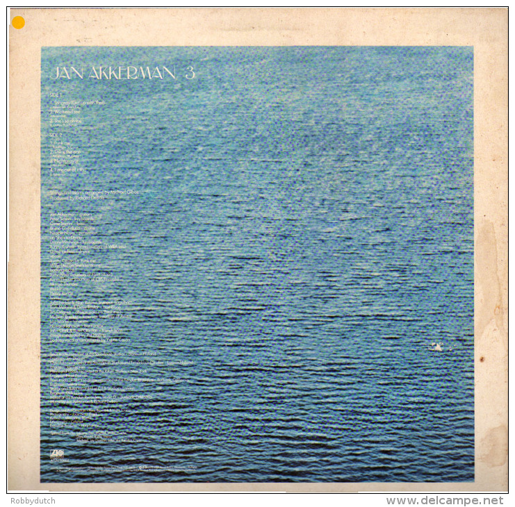 * LP *  JAN AKKERMAN - 3 (Holland 1979 EX-!!!) - Jazz