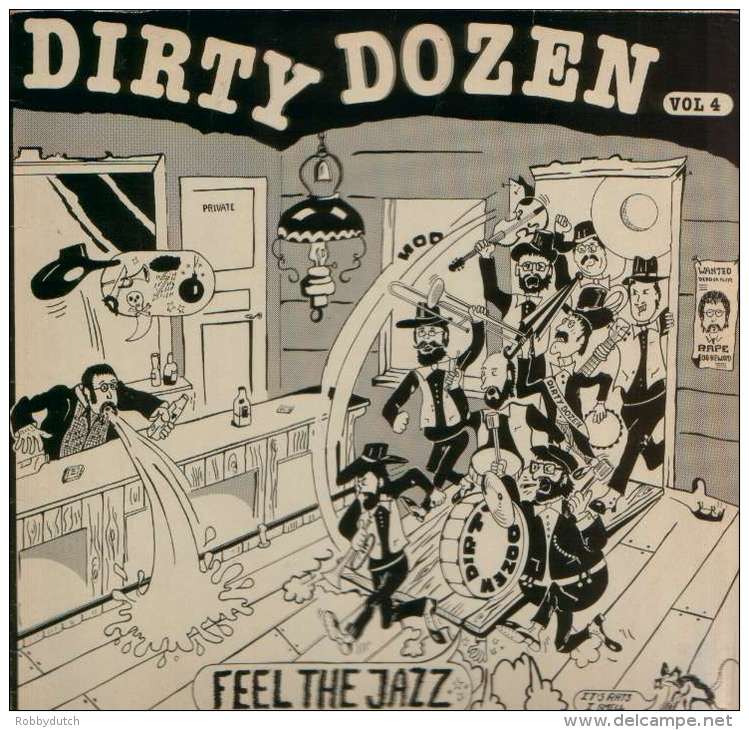 * LP *  DIRTY DOZEN - FEEL THE JAZZ Vol.4 (Dutch Only EX-!!!) - Jazz