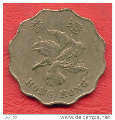 F4389 / - 2 Dollar - 1993 - Hong Kong , Hongkong - Coins Munzen Monnaies Monete - Hong Kong