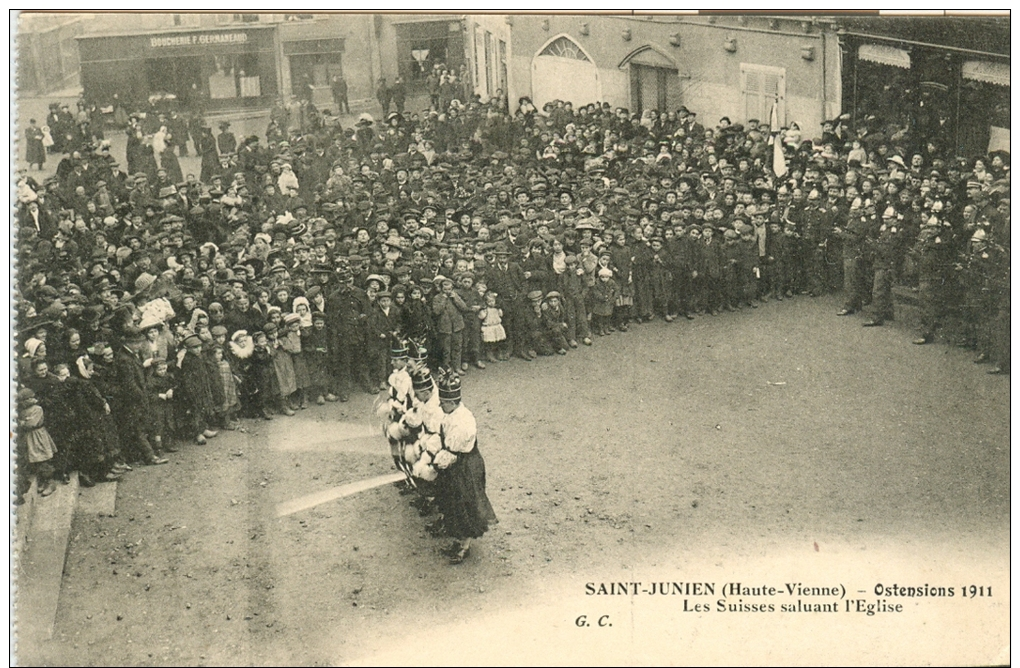 87 - Saint Junien - Ostensions 1911 (6 Cartes) - Saint Junien