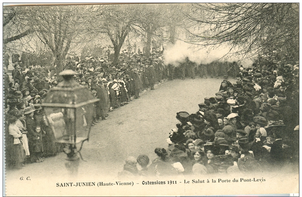 87 - Saint Junien - Ostensions 1911 (6 cartes)