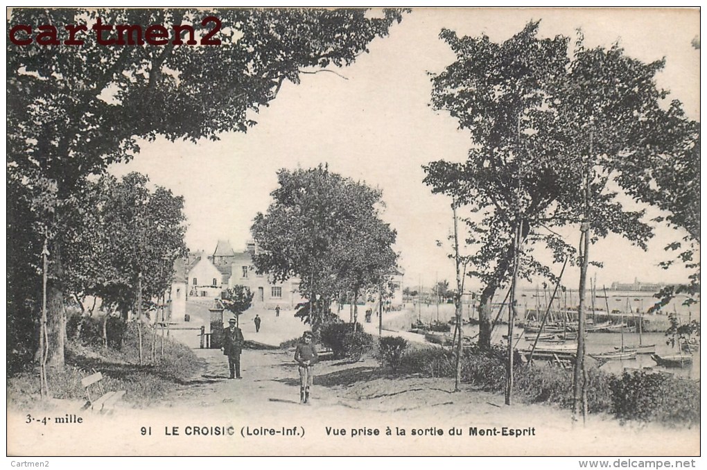 LE CROISIC VUE PRISE A LA SORTIE DU MONT-ESPRIT 44 - Le Croisic