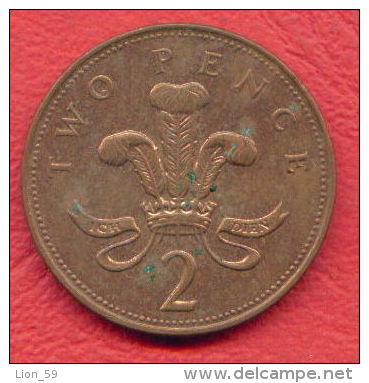 F4415 /- 2 Pence - 1994 - Great Britain Grande-Bretagne Grossbritannien Gran Bretagna Coins Munzen Monnaies Monete - 2 Pence & 2 New Pence