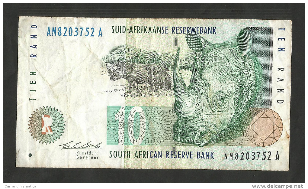 SOUTH AFRICA - SOUTH AFRICAN RESERVE BANK - 10 RAND (1993) - Sudafrica