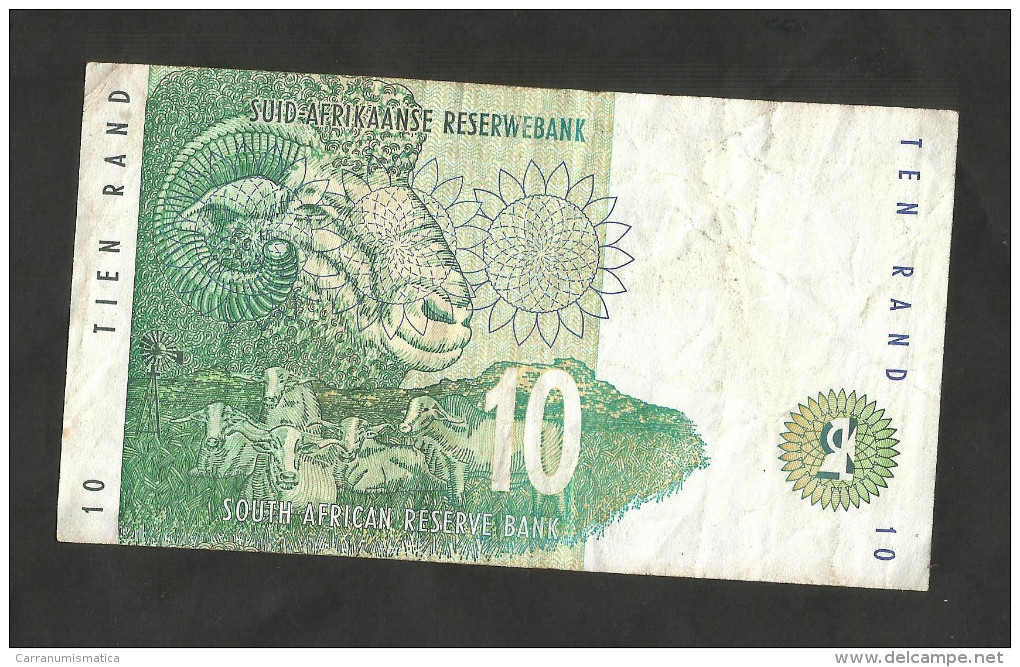 SOUTH AFRICA - SOUTH AFRICAN RESERVE BANK - 10 RAND (1993) - Afrique Du Sud