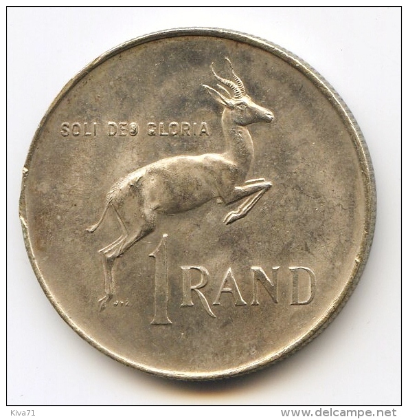 ** 1 Rand Argent "SUID-AFRIKA" 1966     XF - Sudáfrica