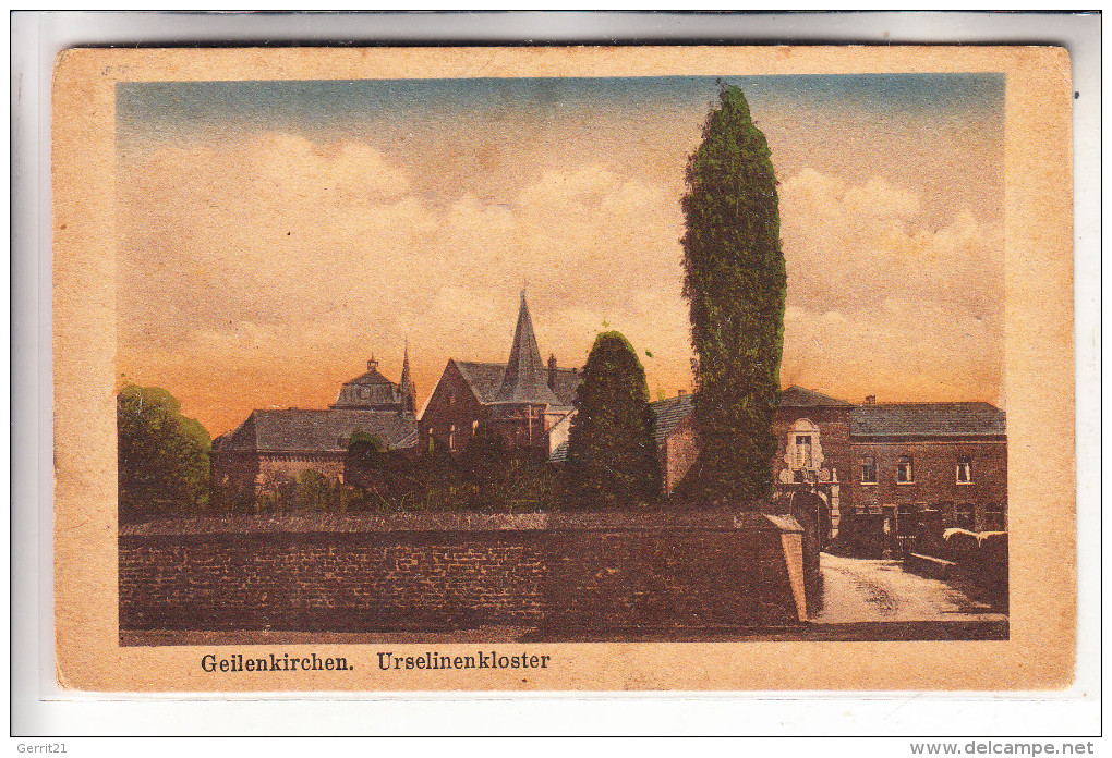 5130 GEILENKIRCHEN, Urselinenkloster, 1921 - Geilenkirchen