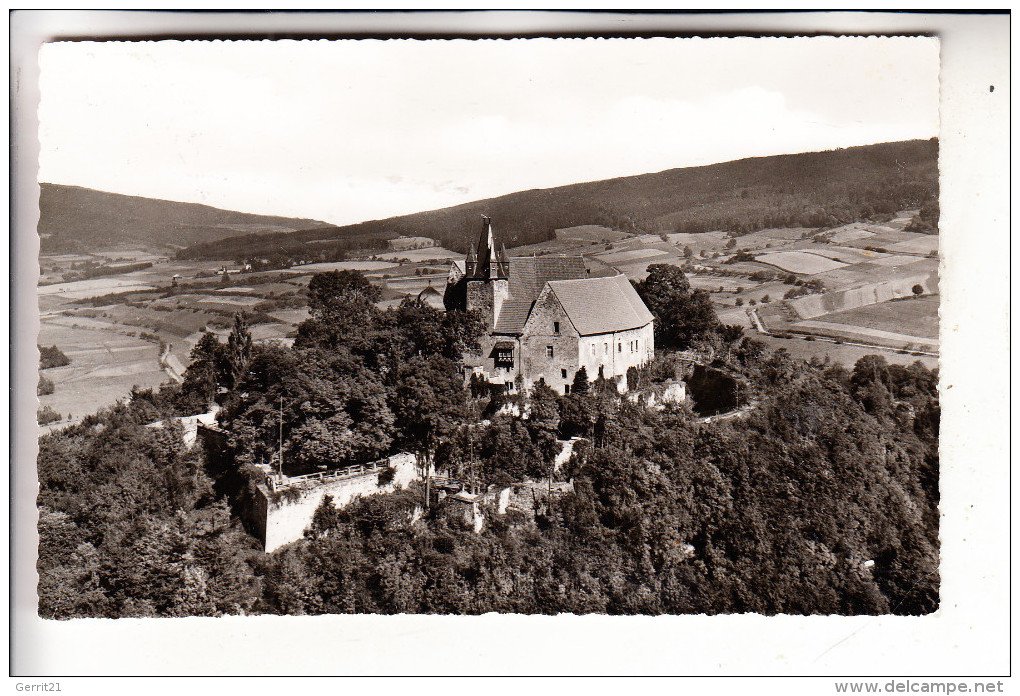 3509 SPANGENBERG, Schloß, Luftaufnahme - Homberg