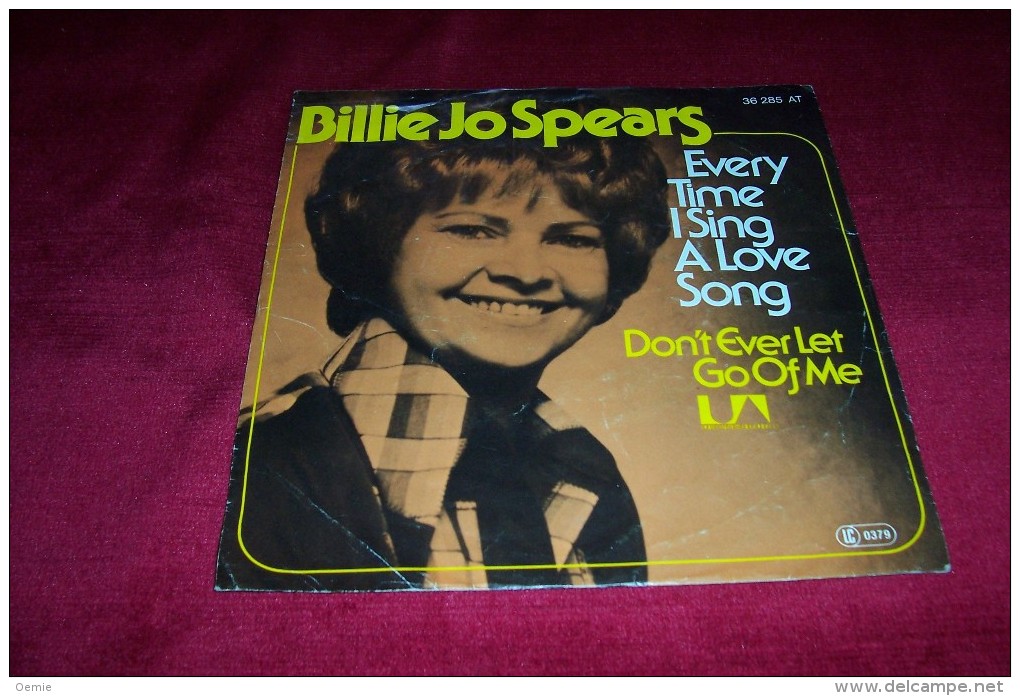 BILLIE JO SPEARS  ° EVERY TIME I SING A LOVE SONG - Country Et Folk