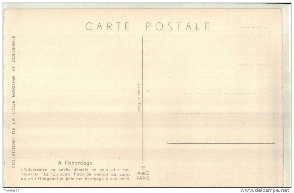 CPA ILLUSTRATEUR , Haffner , à L'arbordage - Haffner