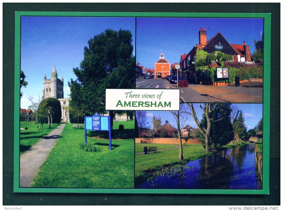 AMERSHAM  -  Multi View Postcard  Unused As Scan - Buckinghamshire