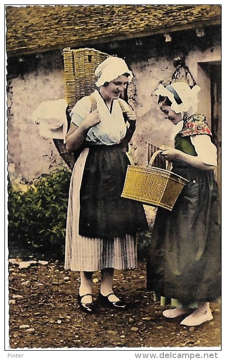 COULOMMIERS - Costumes Du Pays De Brie - La Hotte Et Le Panier - Coulommiers