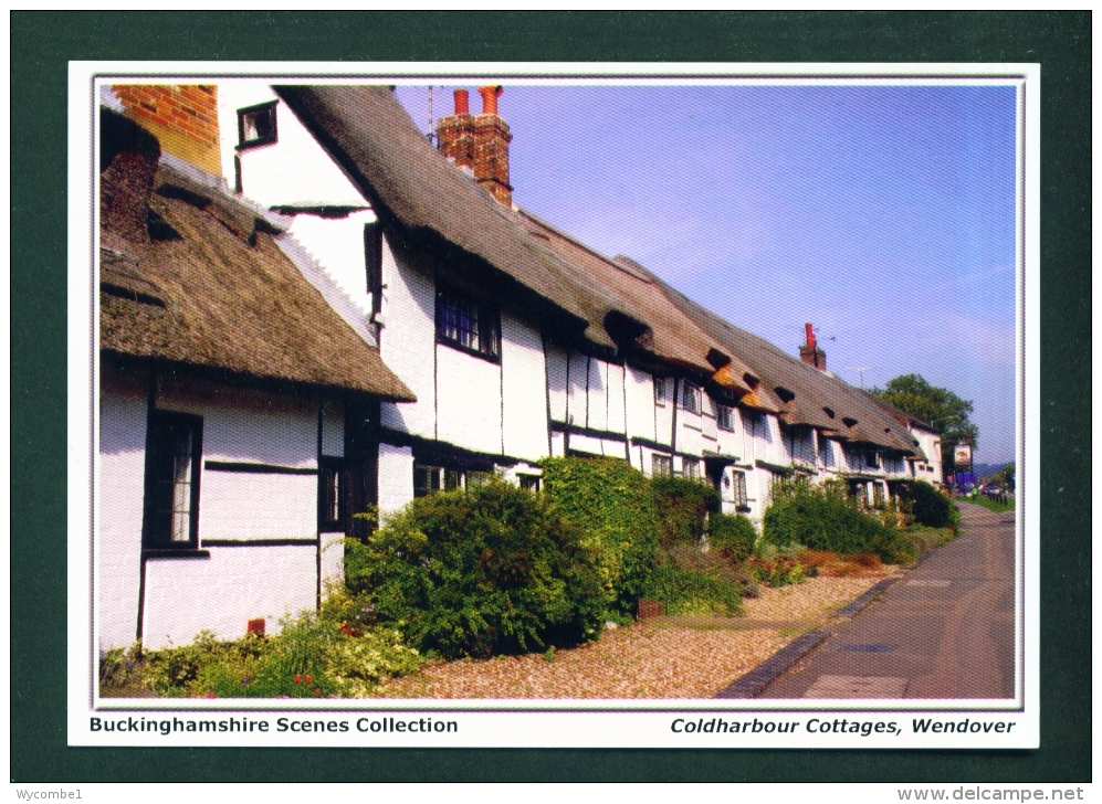 WENDOVER  -  Coldharbour Cottages  Unused Postcard As Scan - Buckinghamshire