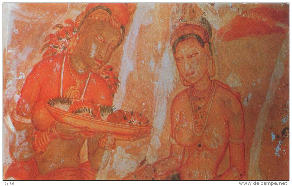 CEYLON - Sigiriya Frescoes - Sri Lanka (Ceylon)