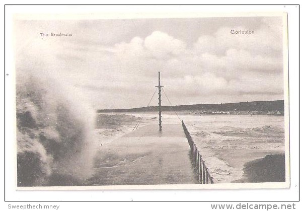 GORLESTON ON SEA THE BREAKWATER NR GT GREAT YARMOUTH NORFOLK - Sonstige & Ohne Zuordnung