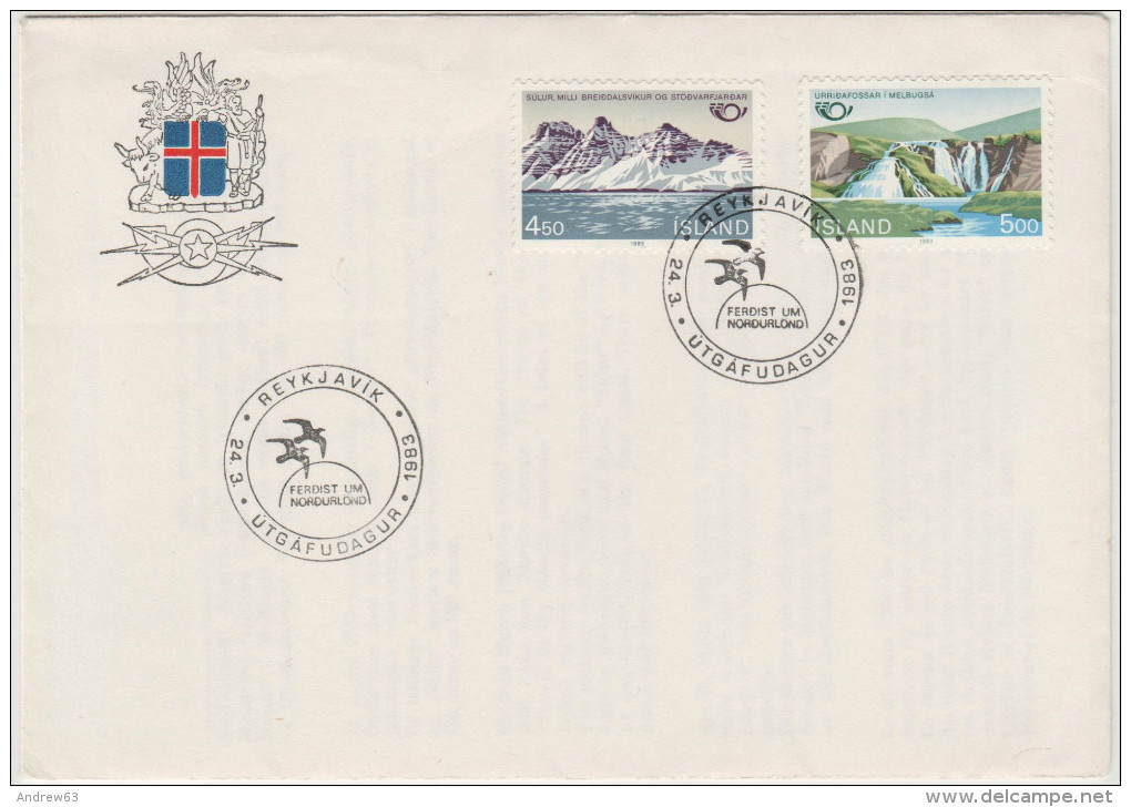 ISLANDA - ISLAND - 1983 - FDC - FDC