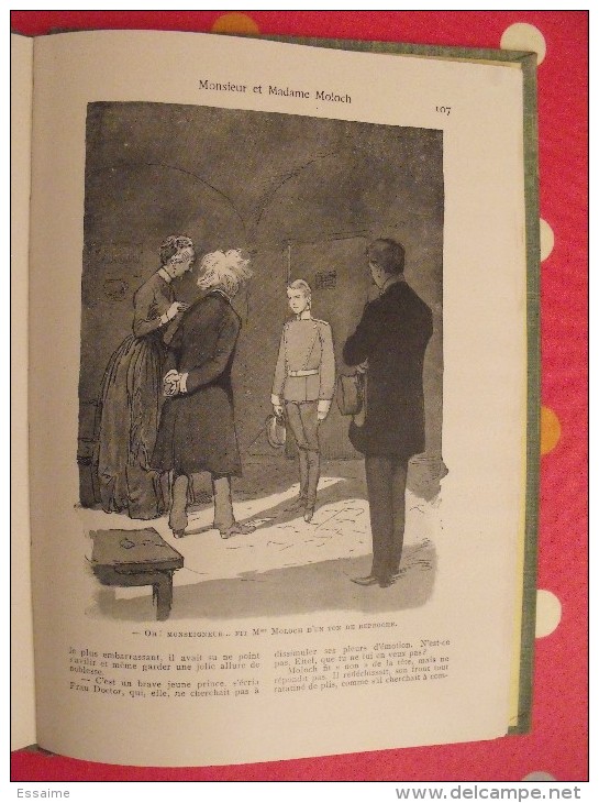 Monsieur et madame Moloch. Marcel Prévost. illustré par Georges Scott. Fayard . 1910.  128 pages.